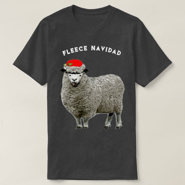 Funny Christmas Feliz Navidad T - Shirt (Design vorne)