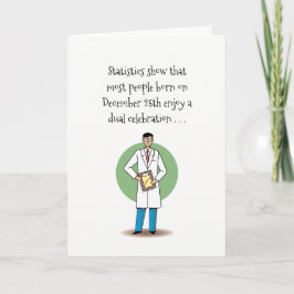 Funny Christmas Geburtstag Feiertagskarte