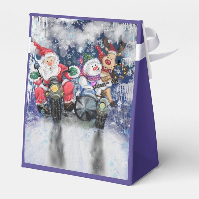 Funny Christmas Geschenkboxen Glückliche Weihnacht Geschenkschachtel (Rückseite)