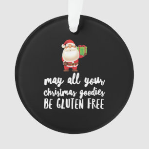 Funny Christmas Gluten Free Ornament