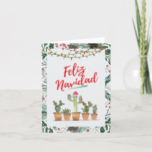 Funny Christmas Greeting Card - Feliz Navidad Feiertagskarte