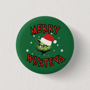 Funny Christmas Holiday Button