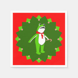 Funny Christmas Holiday Party Serviette