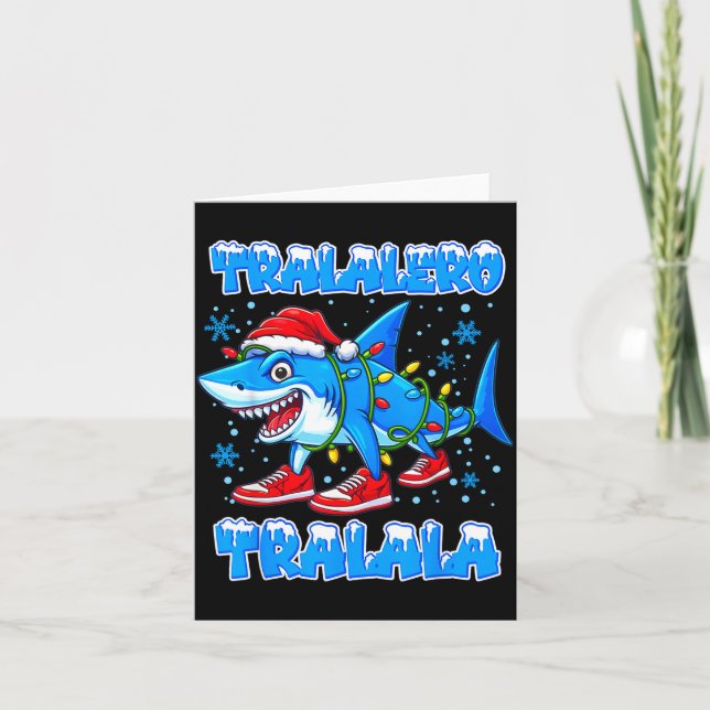 Funny Christmas Italian Brain Rot For Men Women Bo Karte (Vorderseite)