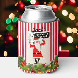 Funny Christmas Kleine Geschenk DEIN NAME Beer Dosenkühler