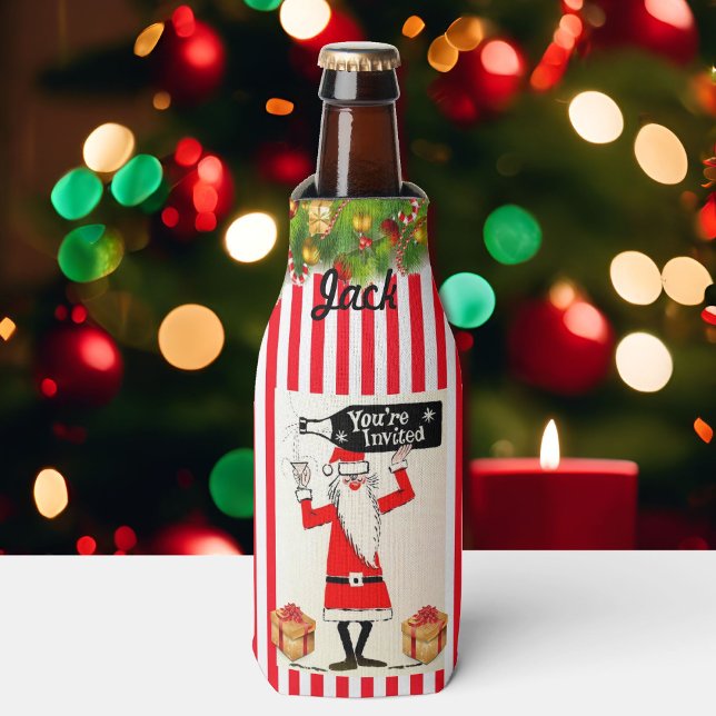 Funny Christmas Kleine Geschenk DEIN NAME Beer Flaschenkühler (Von Creator hochgeladen)