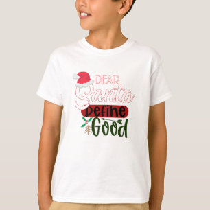 Funny Christmas Liebe Weihnachten definieren Gut T-Shirt