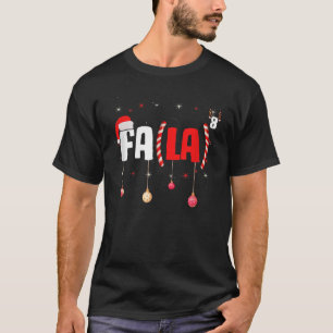 Funny Christmas Math Lehrer Fa La8 Gleichungen Fa T-Shirt