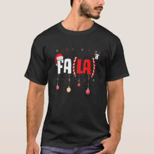 Funny Christmas Math Lehrer Fa La8 Gleichungen Fa  T-Shirt