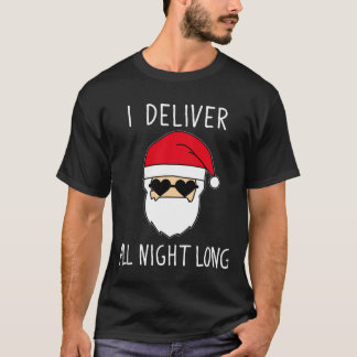 Funny Christmas Naughty Weihnachtsmann unpassend C T-Shirt