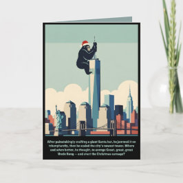 Funny Christmas New York Karte