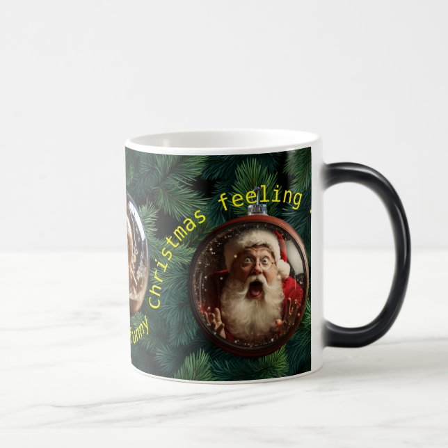 Funny Christmas Panik Tasse (Rechts)