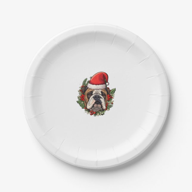 Funny Christmas Pappteller (Vorderseite)