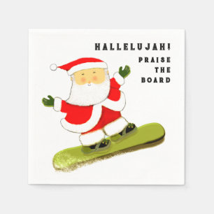 Funny Christmas Party Serviette