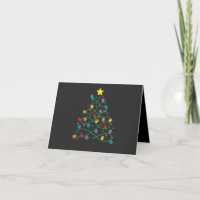 Funny Christmas Paw Tree Welpe Paws GIft