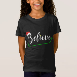 Funny Christmas Polar Express Glauben Pajamas Sant T-Shirt