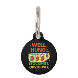 Funny Christmas Puff "Well Hung Strumpfs offensich Haustiermarke