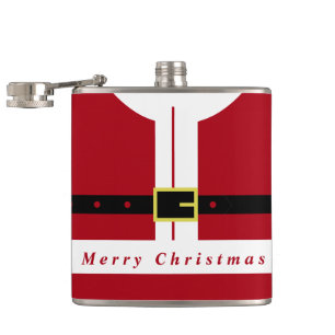 Funny Christmas Santa Flask Flachmann