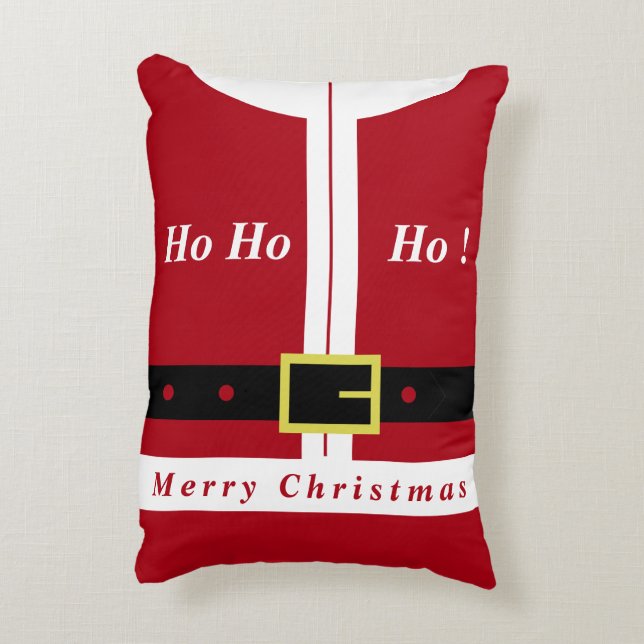 Funny Christmas Santa Pillow Dekokissen (Rückseite(Vertikal))