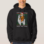 Funny Christmas Santa Sloth Llama Happy Hoodie<br><div class="desc">Weihnachten Weihnachten Weihnachten Llama Happy.</div>