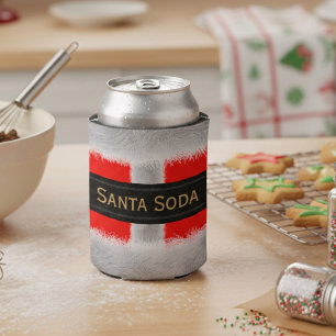 Funny Christmas Santa Soda Can Cooler Dosenkühler