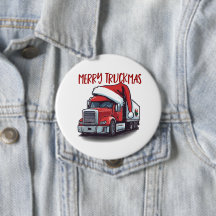 Funny Christmas Semi Transport Truckmas