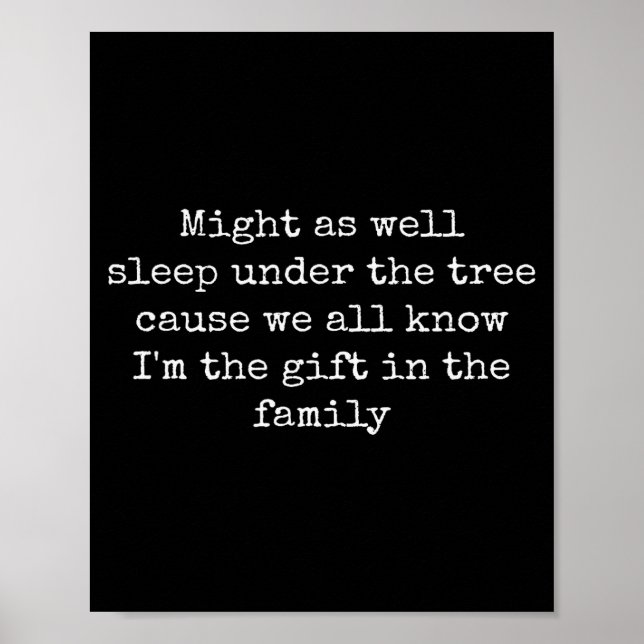 Funny Christmas Shirts Men Women Kids Tee Christma Poster (Vorne)