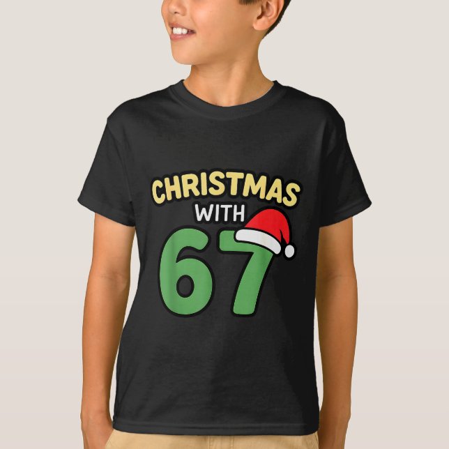 Funny Christmas Shirts With 67 Meme Trendy Joke Ge (Vorderseite)