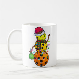 Funny Christmas Showman Pickleball Geschenk Kaffeetasse