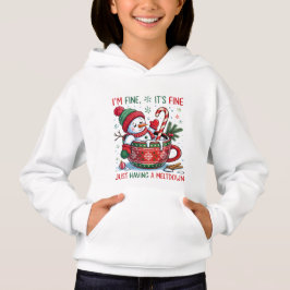Funny Christmas Snowman Sweatshirt
