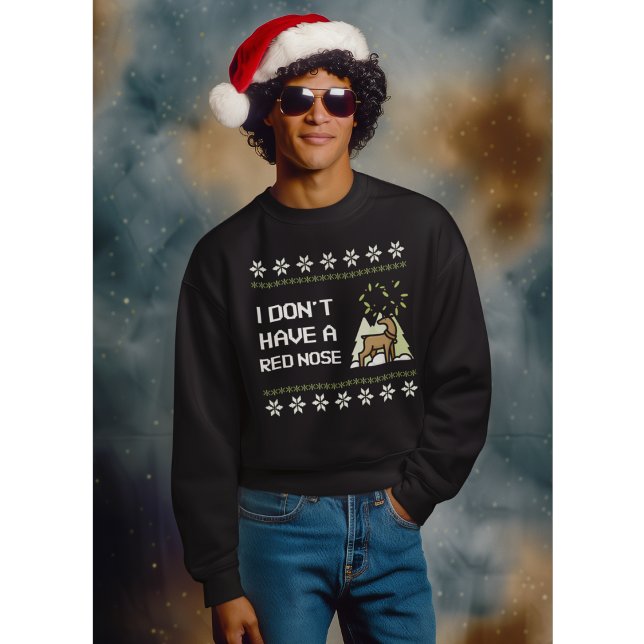 Funny Christmas Spaß Reindeer Sweatshirt (Von Creator hochgeladen)