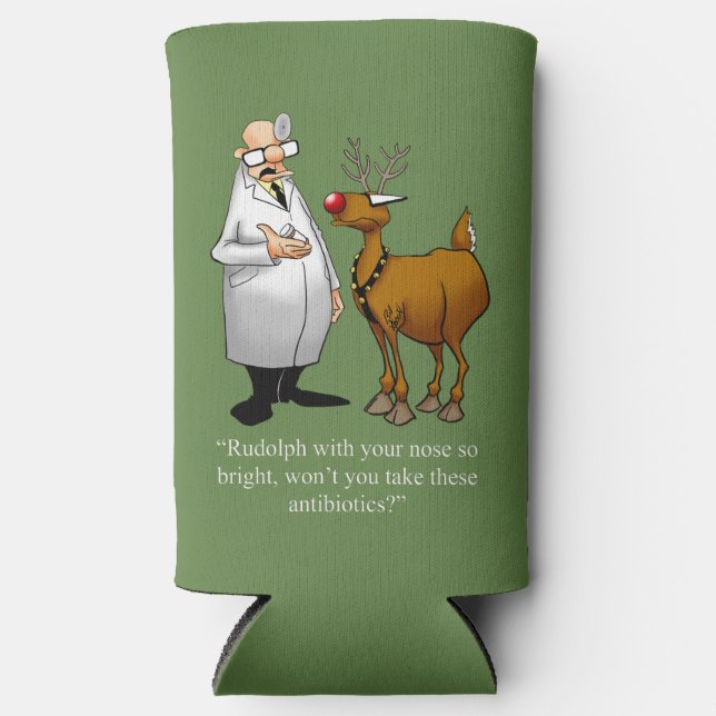 Funny Christmas Spaß Selters Dosenkühler (Vorderseite)