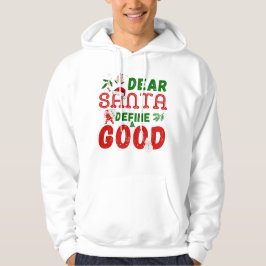 Funny Christmas Sprichwort Liebe Santa Definition  Hoodie