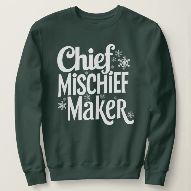 Funny Christmas Sweatshirt für Erwachsene (Design vorne)