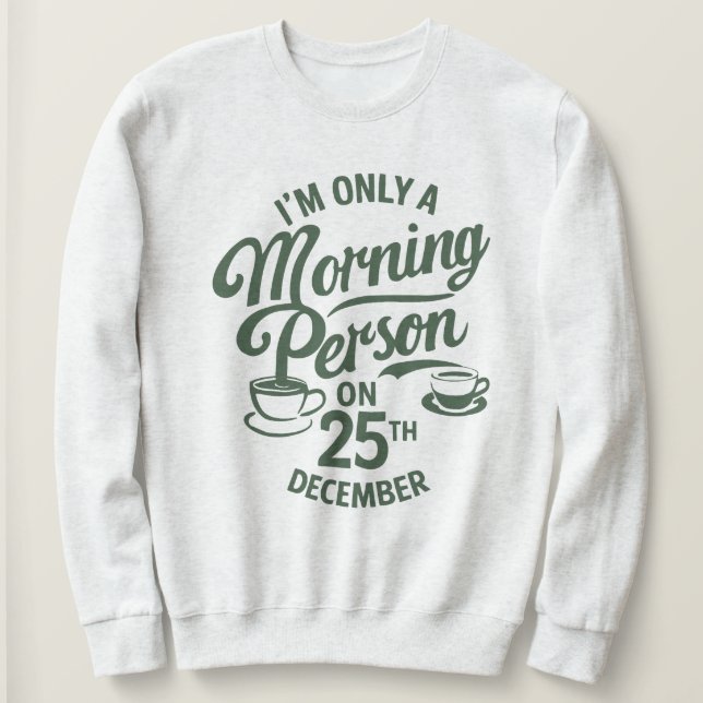 Funny Christmas Sweatshirt für Erwachsene (Design vorne)