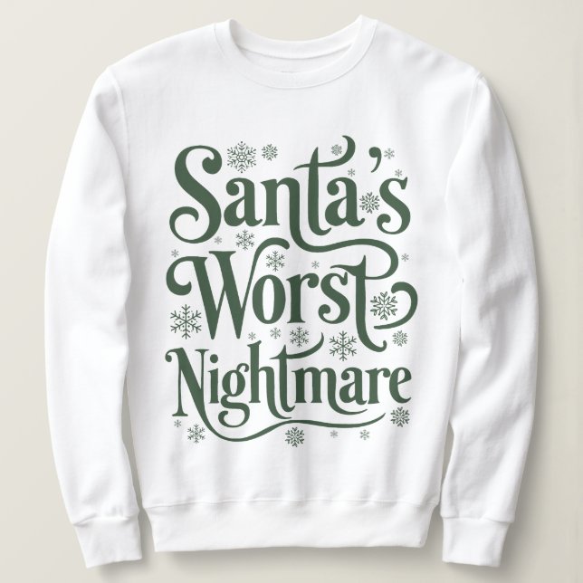 Funny Christmas Sweatshirt für Erwachsene (Design vorne)