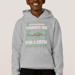 FUNNY CHRISTMAS SWIMMINGQUOTEN HÄUFIG SWEATER HOODIE