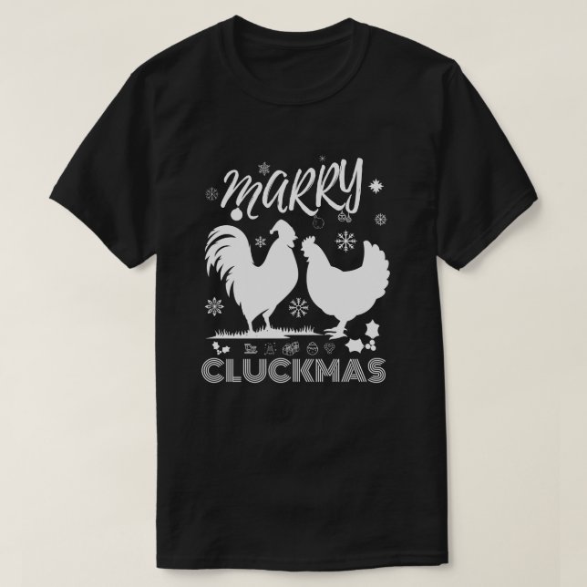 Funny Christmas T - Shirt Frohe Weihnachtsgebäck (Design vorne)