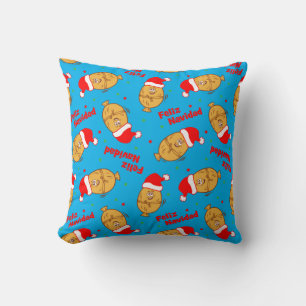 Funny Christmas Tamales Pattern Kissen