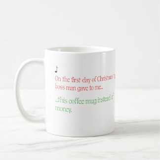 Funny Christmas Tasse Mitarbeiter Geschenk