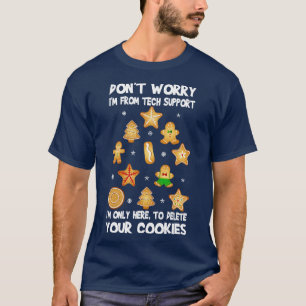 Funny Christmas Tech Support keine Sorge, ich bin  T-Shirt