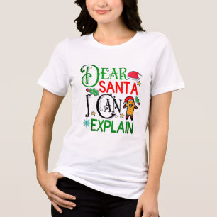 Funny Christmas tee mit einem fröhlichen Design