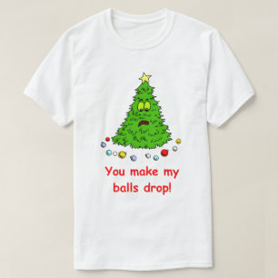 Funny Christmas Tree Spaß Shirt Sie machen meine B