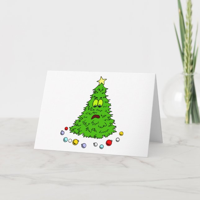 Funny Christmas Tree Weihnachten Weihnachten Weihn (Vorderseite)