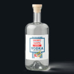 Funny Christmas Vodka Label Alkoholflaschenetikett<br><div class="desc">Funny Christmas Beer Labels. © Copyright HGIFY Store nur. Alle Rechte vorbehalten.</div>