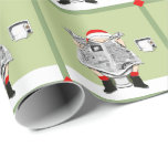 Funny Christmas White Elephant Geschenk Geschenkpapier<br><div class="desc">Einzigartige Weihnachtsgeschenkpackung für das Party des weißen Elefanten,  hässliche Weihnachtspulli oder lustige Weihnachtsgeschenke.</div>