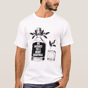 Funny Christmas Wir flüstern dir ein frohes Weihn T-Shirt