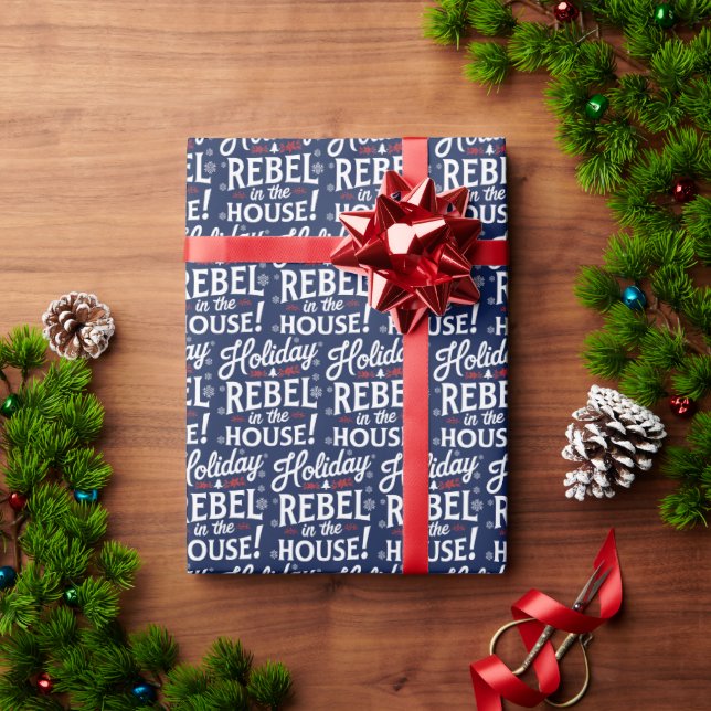 Funny Christmas Wrapping Paper Geschenkpapier (Feiertagsgeschenk)