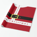 Funny Christmas Wrapping Paper Santa Design Gesche Geschenkpapier<br><div class="desc">Frohe Weihnachts-Geschenkpapier - MIGNED Design</div>