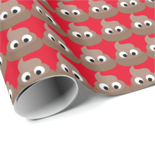 FUNNY CHRISTMAS WRAPPING PAPIER gekackt Geschenkpapier
